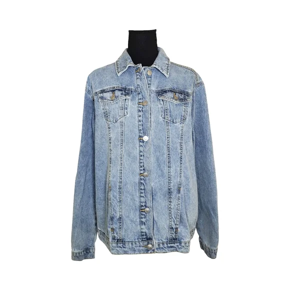 NWT "MAMA" Jean Jacket - Picture 2 of 9